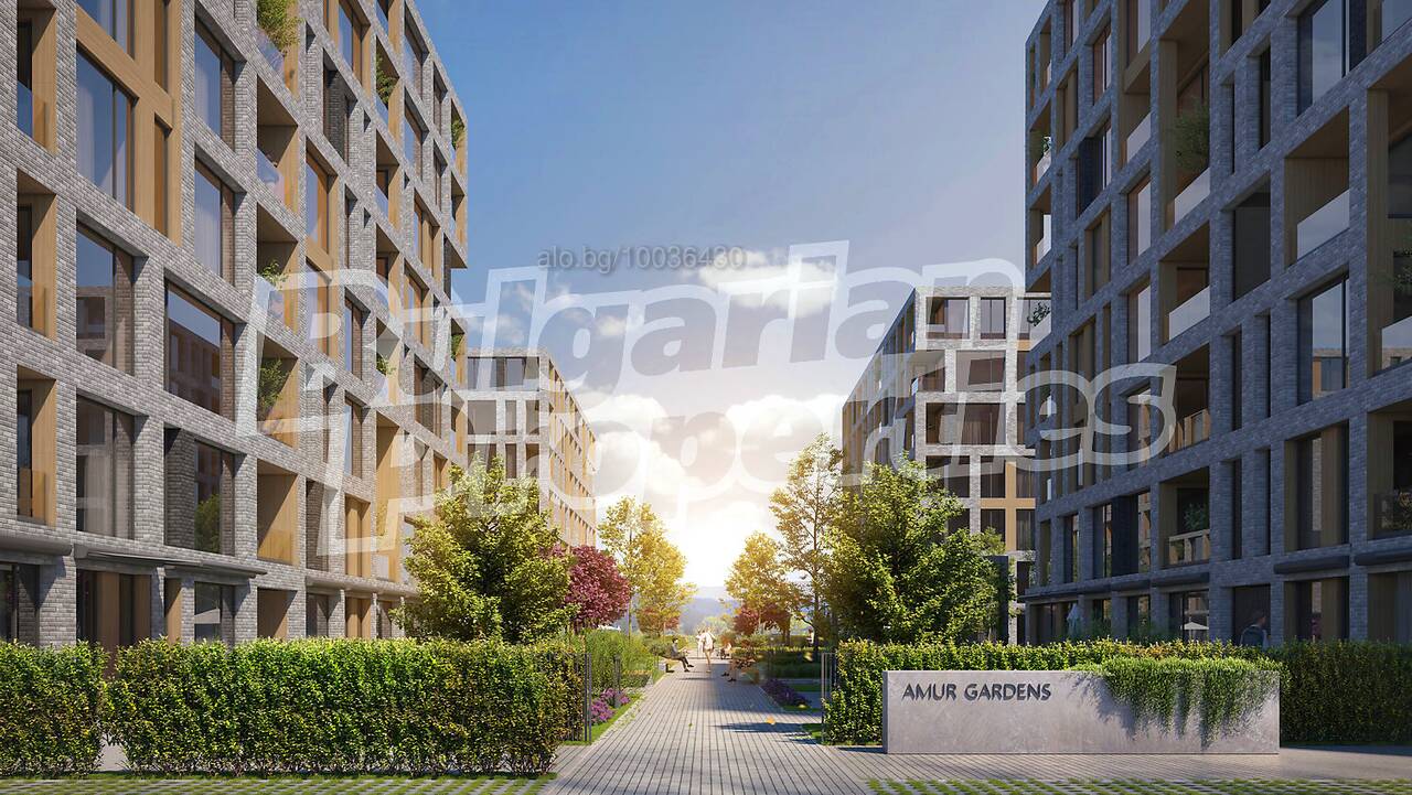 Foto 8 von 12 — AMur Gardens - висок клас комплекс със зеленина, детска площадка и магазини в Костинброд