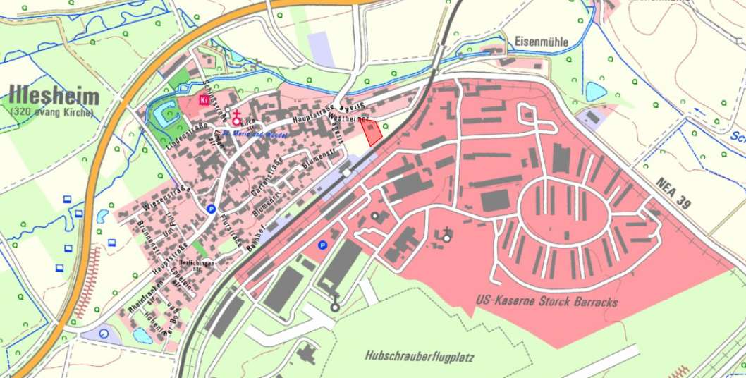 Foto 3 von 9 — Grundstück mit Gebäudealtbestand in Illesheim