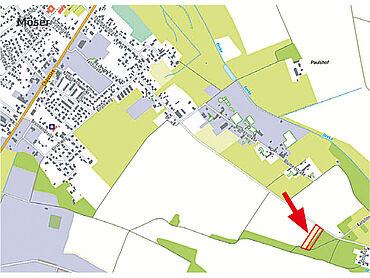 Foto 2 von 4 — Kleine, verpachtete Landwirtschaftsfläche im sog. Speckgürtel der Landeshauptstadt Magdeburg