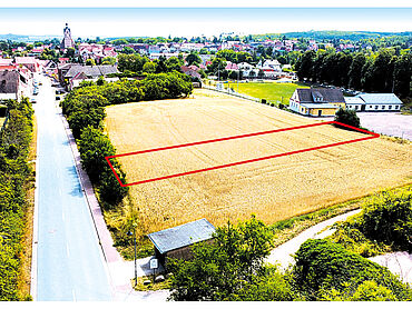 Foto 1 von 2 — Verpachtete Ackerfläche nördlich der Händelstradt Halle (Saale)