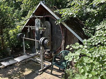 Foto 1 von 1 — Grundstück mit abrissreifer Finnhütte