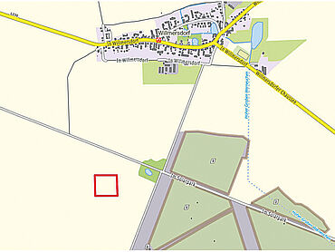 Foto 3 von 4 — Verpachtete Ackerfläche nahe einer neu zu errichtenden Windparkfläche