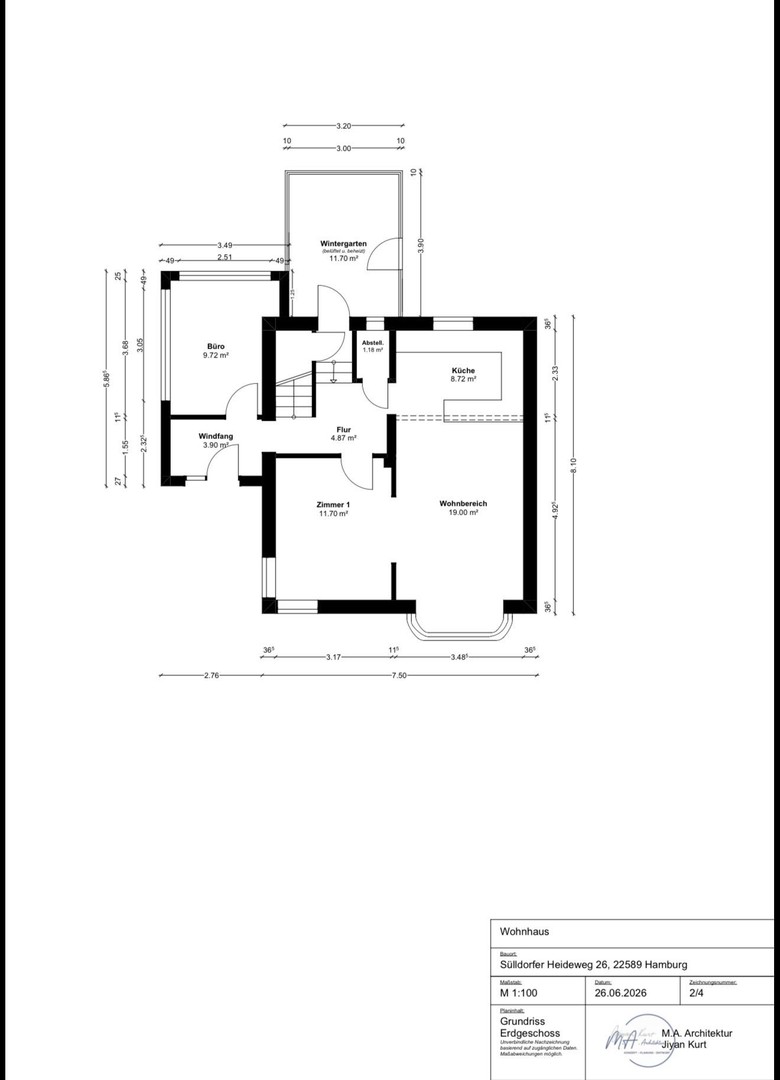 Foto 11 von 12 — EFH Blankenese/ Sülldorf freistehend, Sauna, Pool