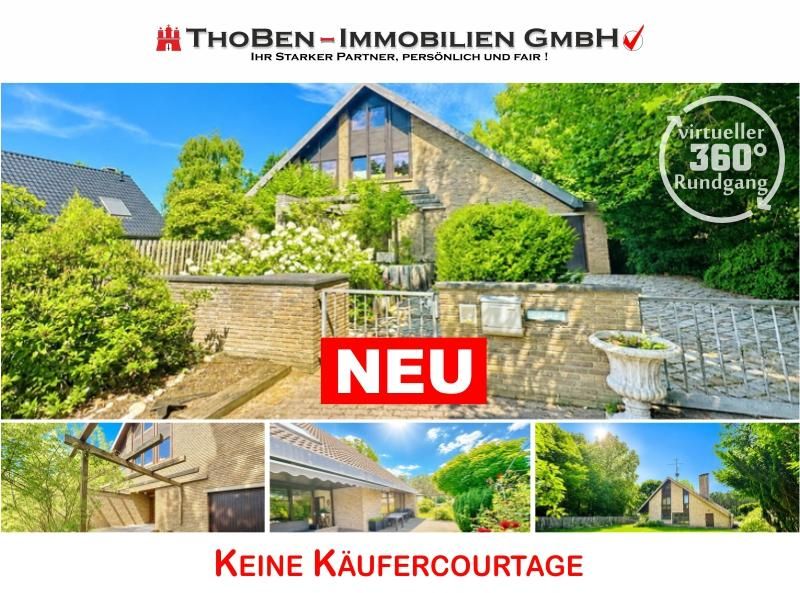 Foto 1 von 12 — Einfamilienhaus auf Traumgrundstück in WALDRANDLAGE in Hamburg Langenhorn