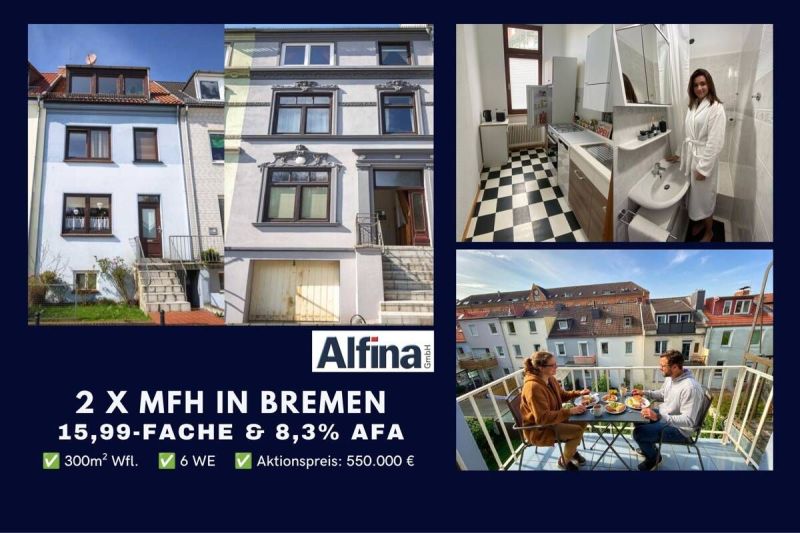 Foto 11 von 12 — 15,99-Fach! Sorglos-Renditemodelle in Bremen-Walle mit 8,3% AfA - Zu Top-Energieklasse C einkaufen?