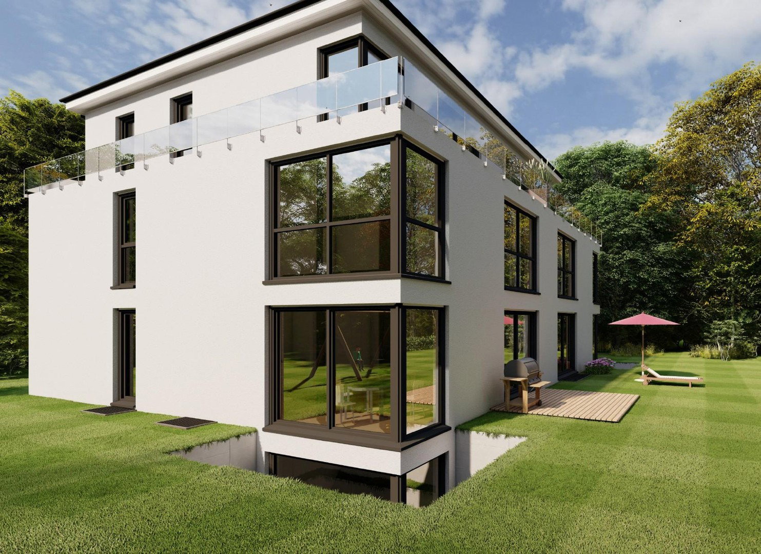 Foto 3 von 6 — 2 Neubau-Wohnungen in Hamburg-Volksdorf, 115 m² und 137 m²