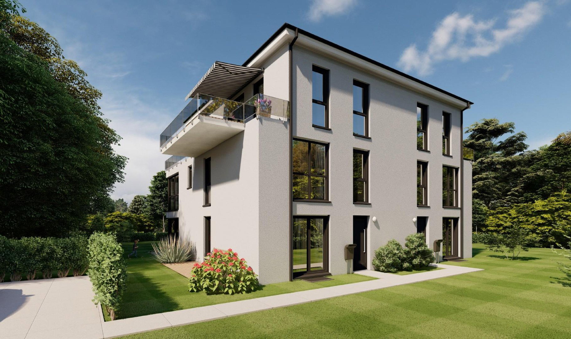 Foto 1 von 6 — 2 Neubau-Wohnungen in Hamburg-Volksdorf, 115 m² und 137 m²