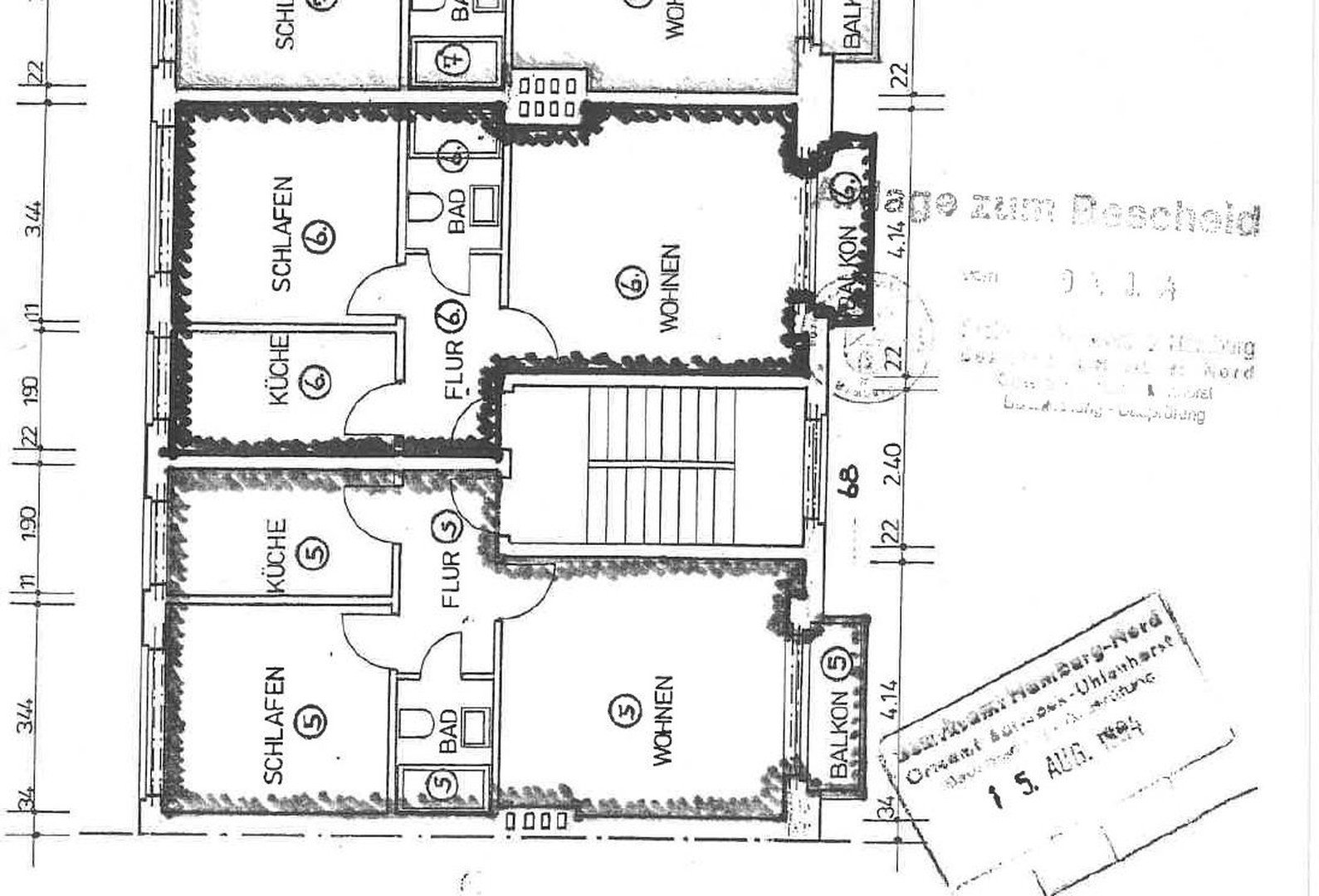 Foto 10 von 10 — Helle 2-Zimmer Whg, bezugsfrei, im Komponistenviertel, provisionsfrei