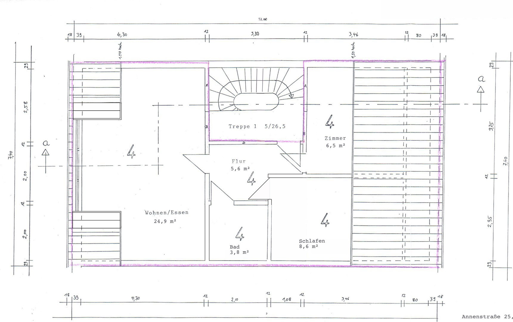 Foto 11 von 11 — Luftige Dachgeschoßwohnung beim Paulinenplatz