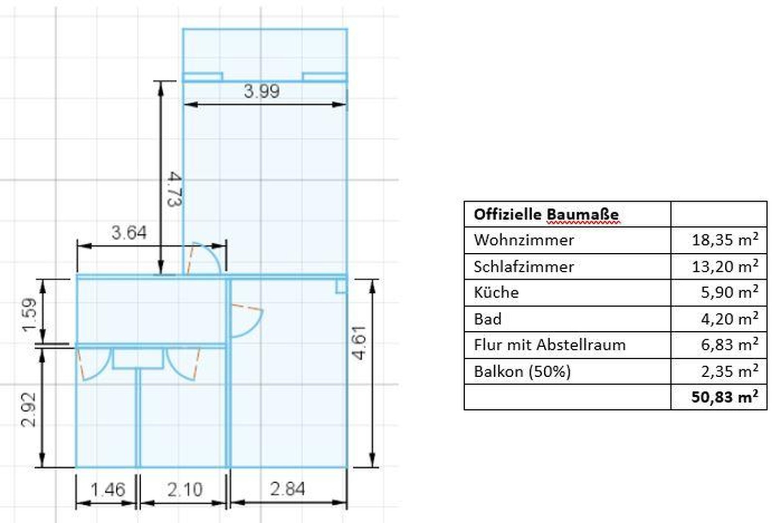 Foto 11 von 11 — Provisionsfrei: Vermietete 2-Zimmer-Kapitalanlage