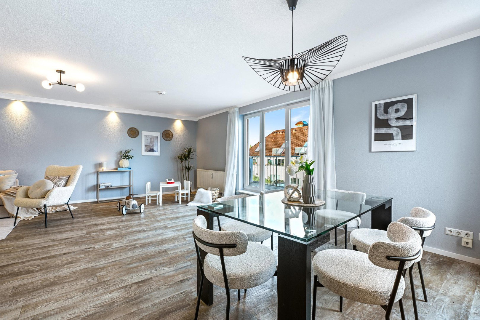 Foto 12 von 12 — Exklusive Penthouse-Maisonette-Wohnung mit zwei Dachterrassen über den Dächern von Hamburg