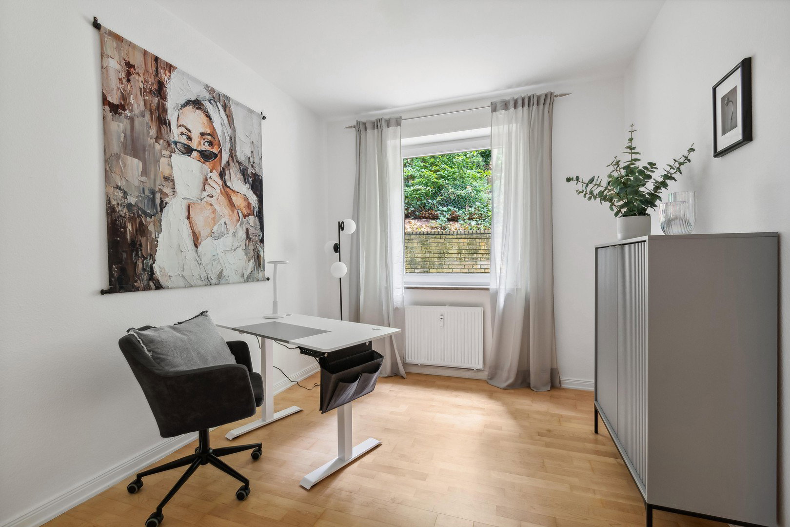 Foto 6 von 12 — Maisonette-Gartenwohnung Blankenese – 50 m zum Elbstrand, Garten & Garage, 92+70 m²