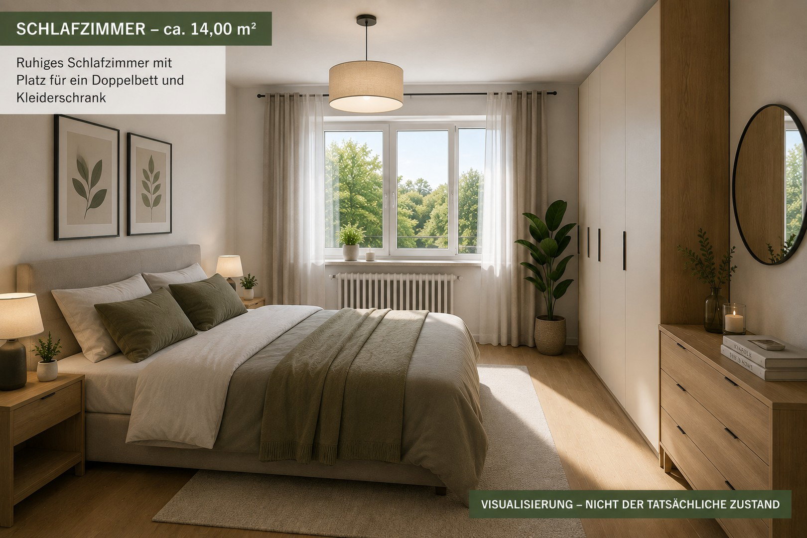 Foto 3 von 5 — 3-Zimmer-Wohnung mit Balkon in Bremen-Osterholz – provisionsfrei