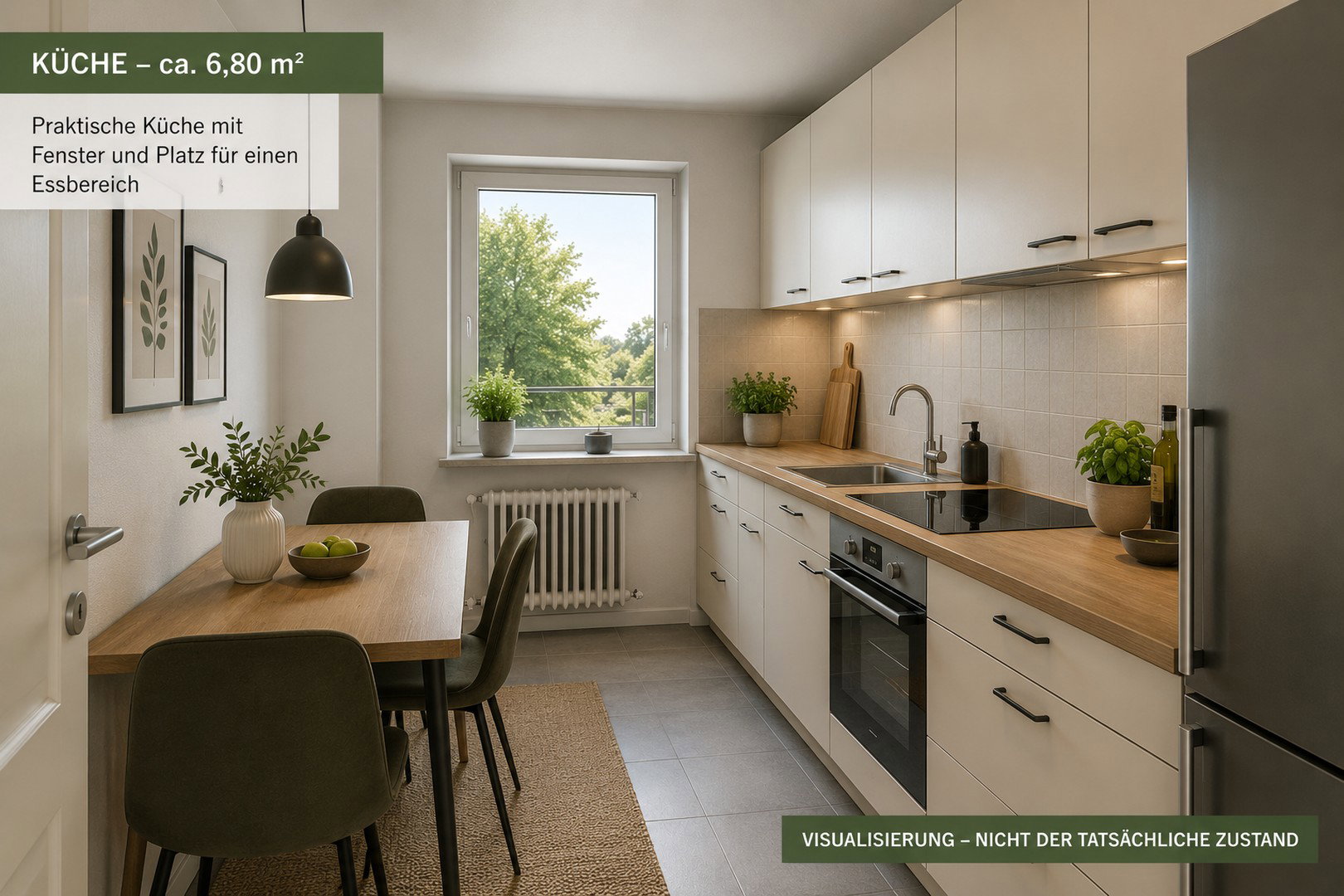 Foto 4 von 5 — 3-Zimmer-Wohnung mit Balkon in Bremen-Osterholz – provisionsfrei
