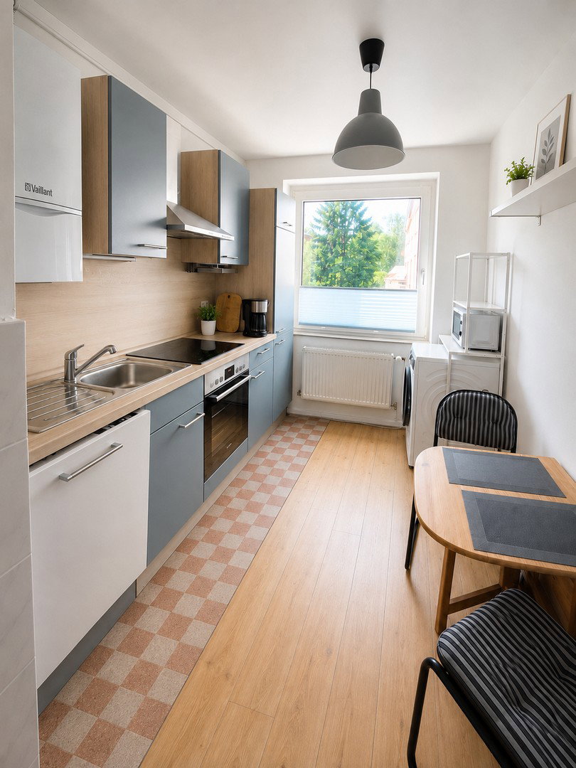 Foto 1 von 6 — Modernisierte 2-Zimmer Wohnung mit Südbalkon und Gartenmitbenutzung in Hamm Nord