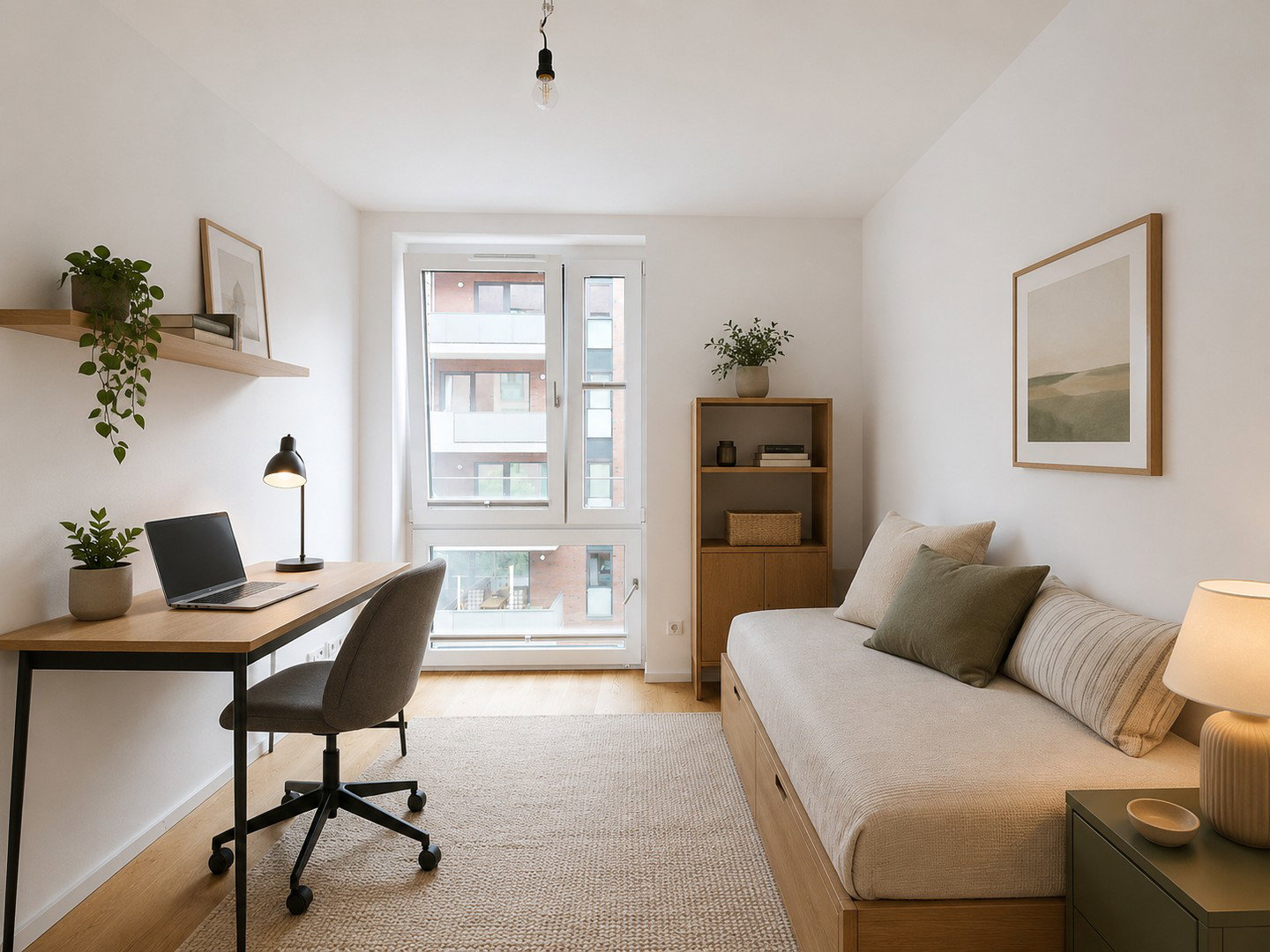 Foto 10 von 12 — Moderne 3-Zimmer-Wohnung mit Dachterrasse, Balkon und Tiefgaragenstellplatz in der HafenCity