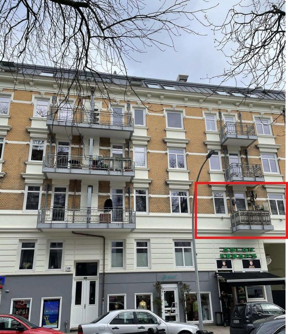 Foto 1 von 8 — Top Lage – vermietete 2 Zi.-Altbau-ETW