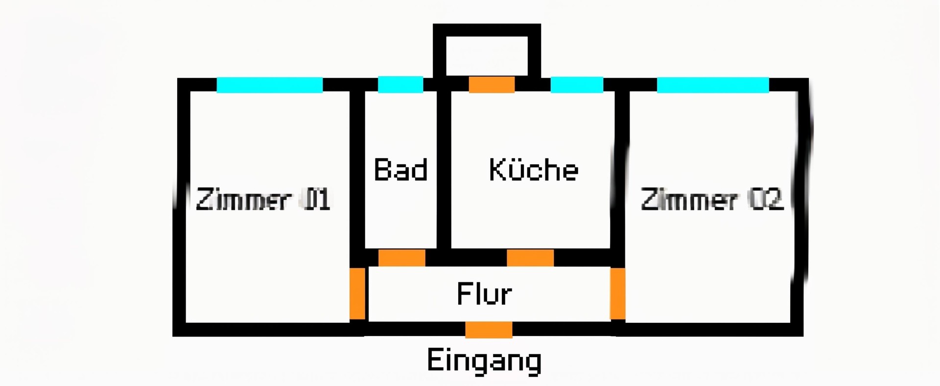 Foto 12 von 12 — Zwei charmante 2-Zimmer-Altbauwohnungen mit Balkon in HH-Altona