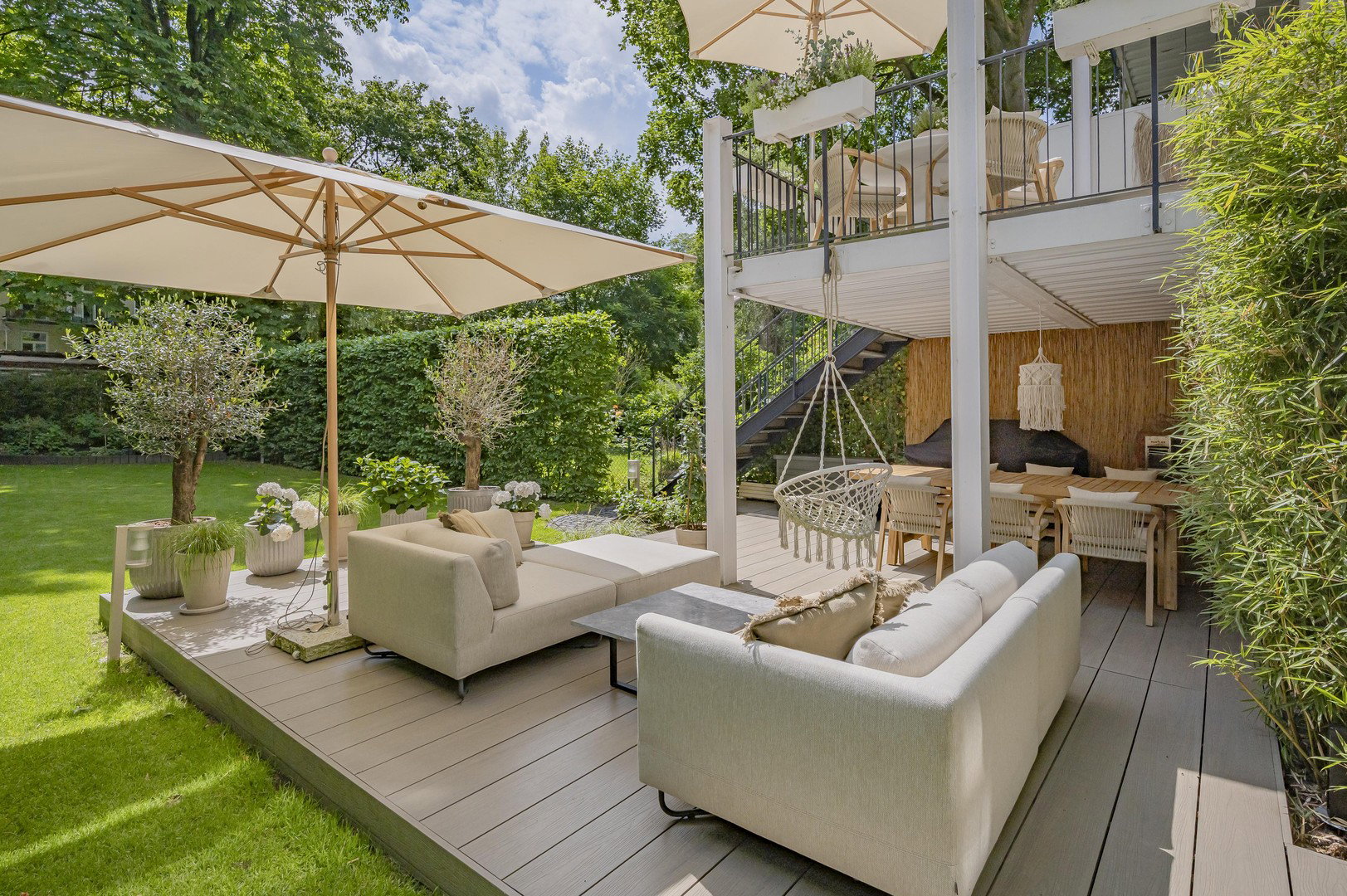 Foto 9 von 12 — Rarität: Luxussanierter Altbau mit Traumgarten, 3 Terrassen & absoluter Ruhe