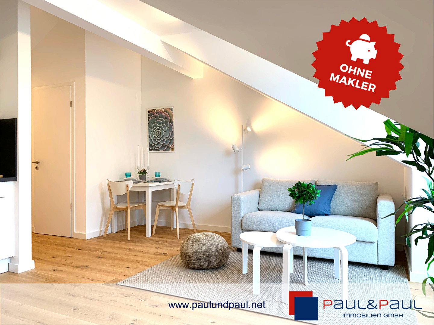 Foto 1 von 10 — Moderne 1,5-Zimmer-Wohnung mit Südwest-Balkon in Hamburg-Marienthal