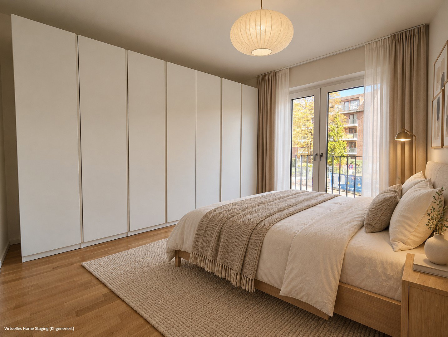 Foto 6 von 12 — Modern & sofort bezugsfrei: 3-Zi.-Wohnung mit 2 Bädern & Loggia – provisionsfrei