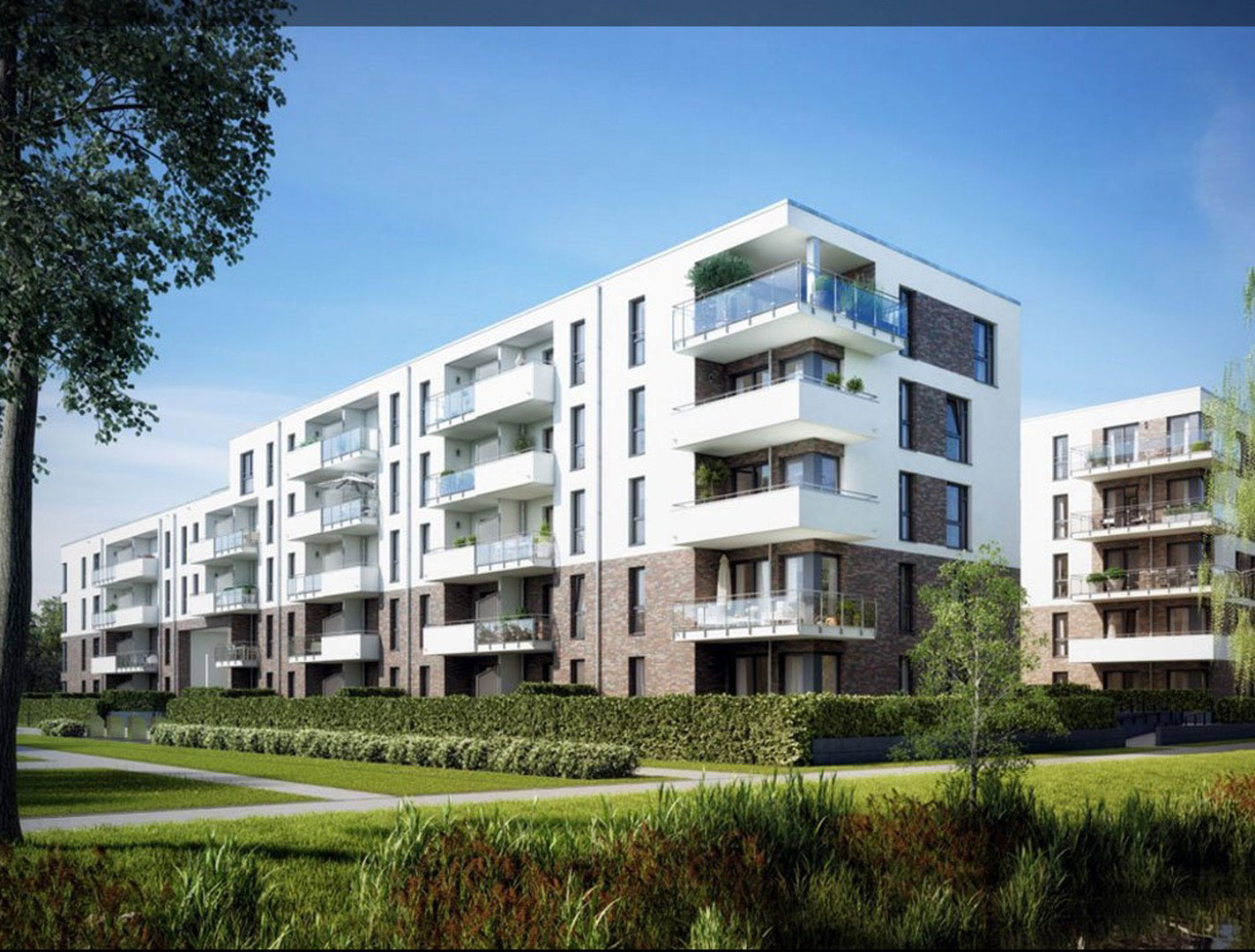 Foto 2 von 12 — MODERNE, NEUWERTIGE, BARRIEREFREIE 3-ZIMMER-WOHNUNG AM SCHLEUSENGRABEN IN BERGEDORF