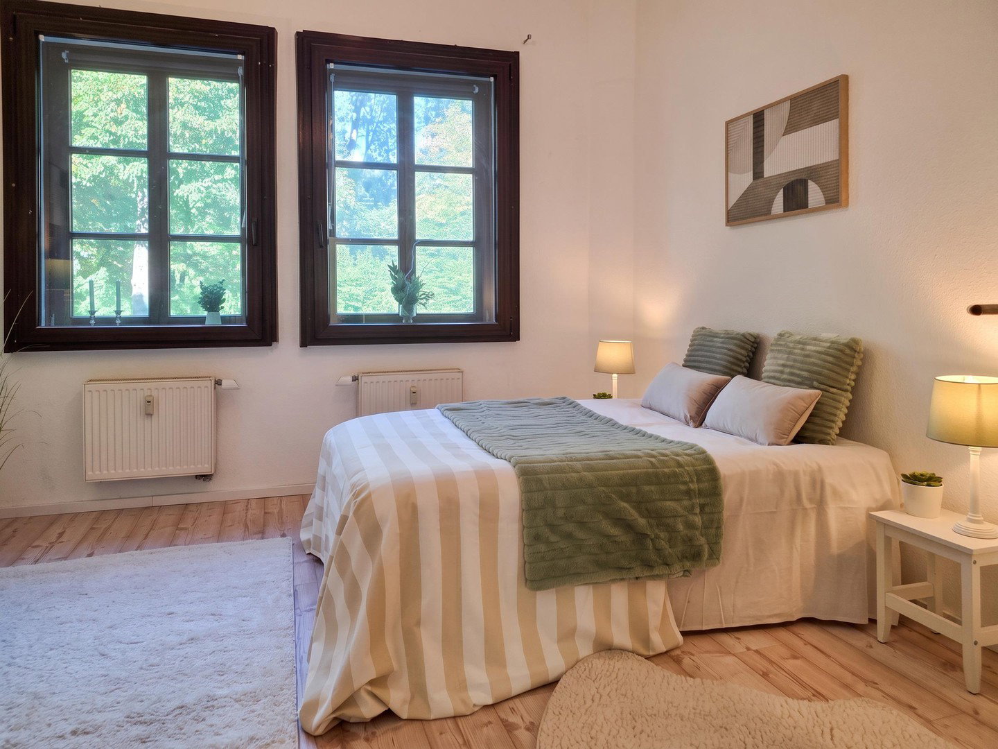 Foto 5 von 12 — Wohnen an den Wallanlagen: Renovierte 2‐Zimmer‐Wohnung mit Blick ins Grüne in der Bremer Altstadt