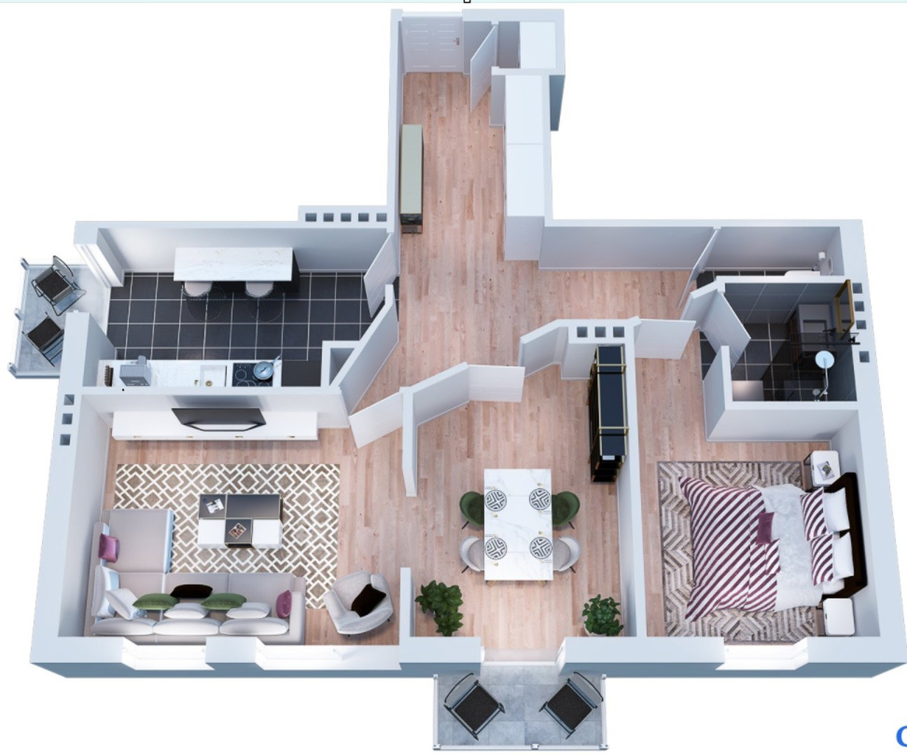 Foto 6 von 6 — 3 Zimmer nach Wunsch renovierter Altbau - Ruhiges Wohnen im Zentrum von Eimsbüttel