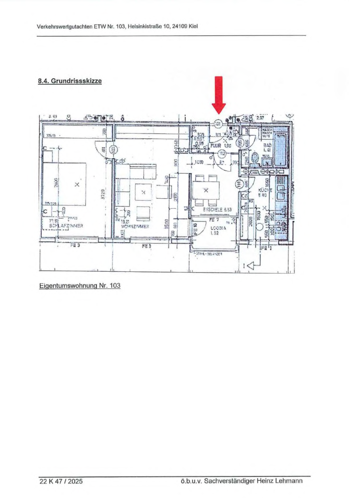 Foto 22 von 22 — 2-Zimmer-Wohnung in Kiel - Mettenhof