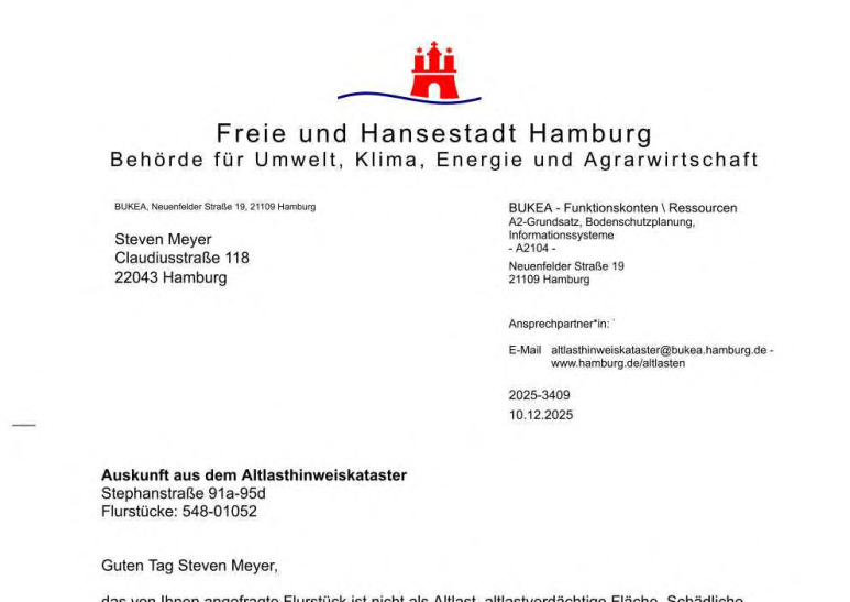 Foto 14 von 15 — 3+1/2-Zimmer-Wohnung in Hamburg-Wandsbek