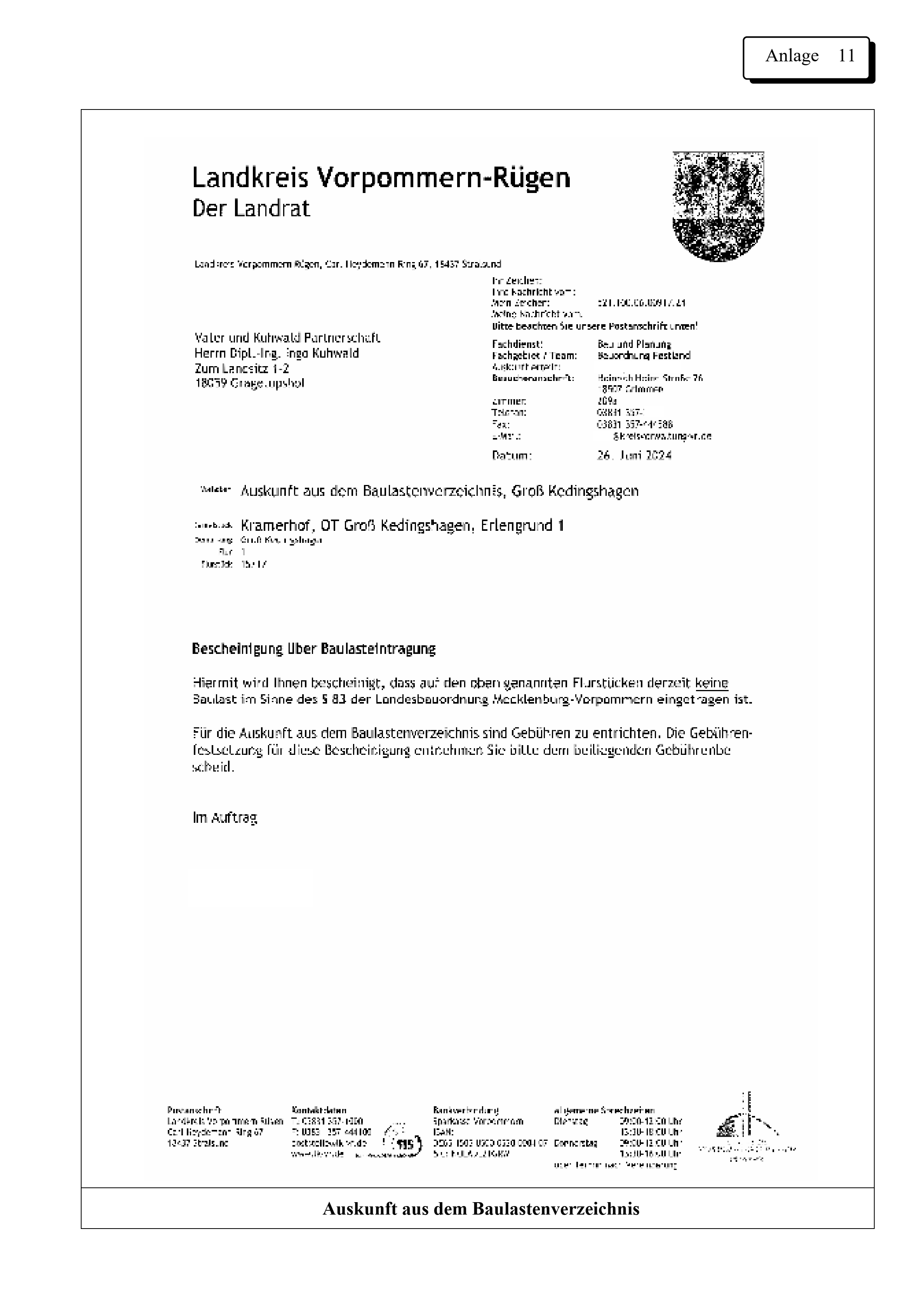 Foto 19 von 21 — Ruinöse ehem. Gärtnerei und Verkehrsfläche in Kramerhof OT Groß Kedingshagen
