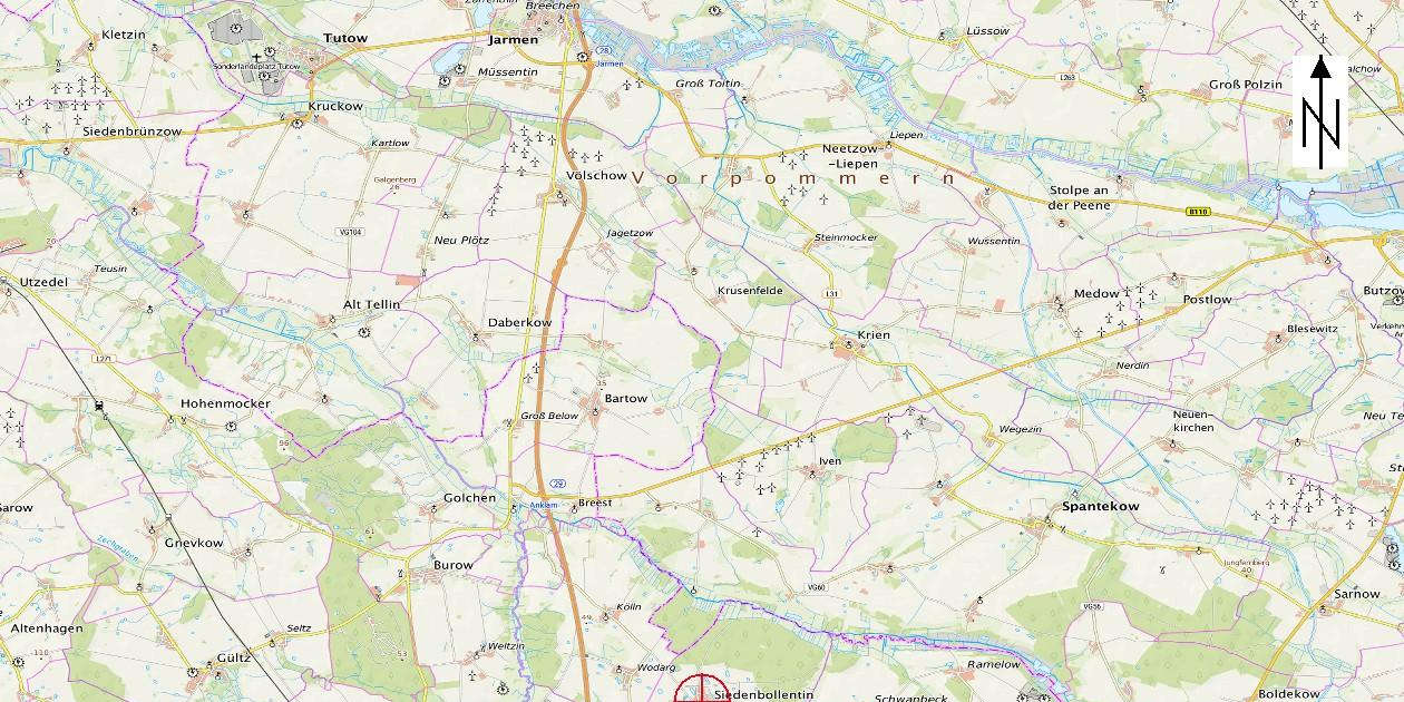 Foto 12 von 39 — Einfamilienhaus (Doppelhaushälfte) mit 2 Garagen in Siedenbollentin