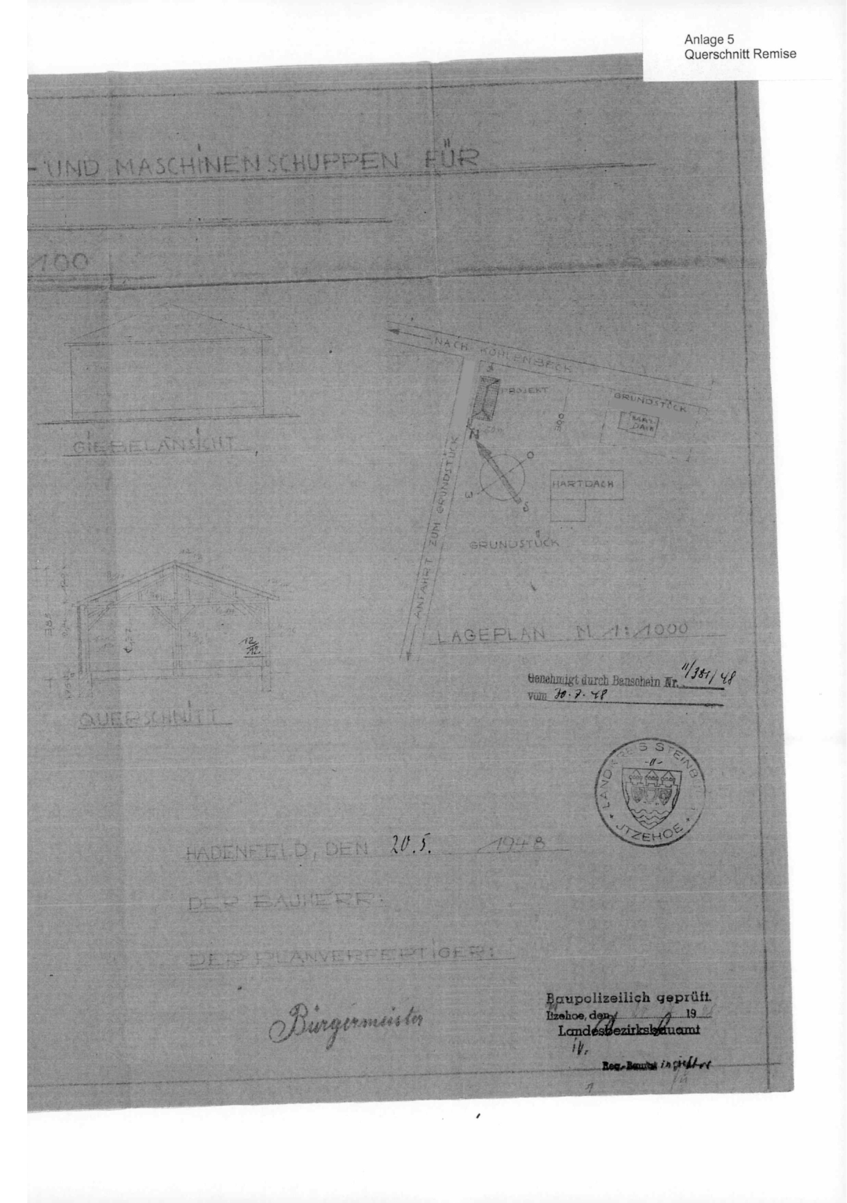 Foto 18 von 18 — Alte Hofstelle mit Wohnhaus und Stalltrakt in Hadenfeld