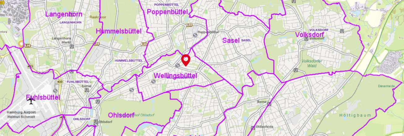 Foto 7 von 16 — Wohnungseigentum und 2 Tiefgaragenstellplätze in Hamburg-Wellingsbüttel