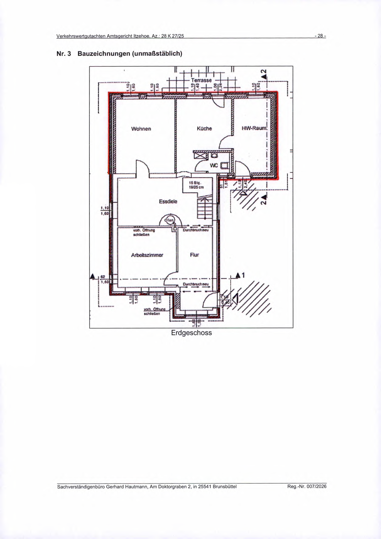 Foto 31 von 37 — Wohnhaus mit Carport und 2 Gartenhütten in Reher