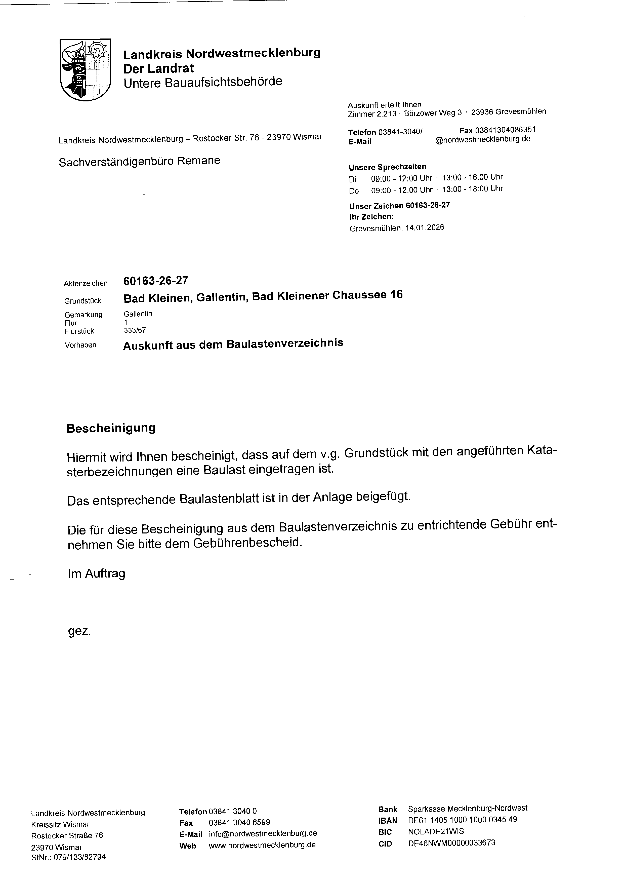 Foto 21 von 23 — Reihenmittelhaus in Bad Kleinen OT Gallentin