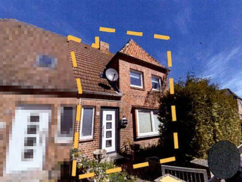Foto 5 von 5 — Einfamilienhaus (Doppelhaushälfte) mit Nebengebäuden und Garage in Oldenburg/Holstein