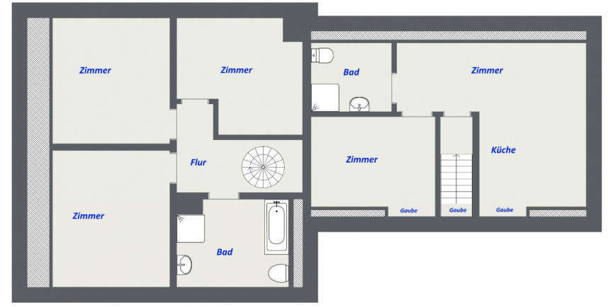 Foto 7 von 36 — Wohnhaus mit Einliegerwohnung nebst Nebengelass im Ostseebad Zingst