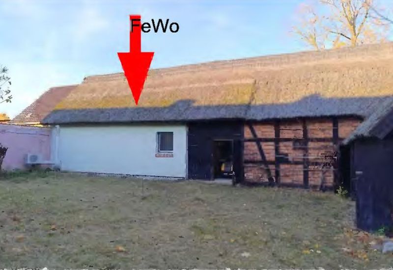 Foto 3 von 11 — Wohnhaus (Bauernhaus) mit Nebengebäude (Ferienwohnung) in Korswandt - Ulrichshorst