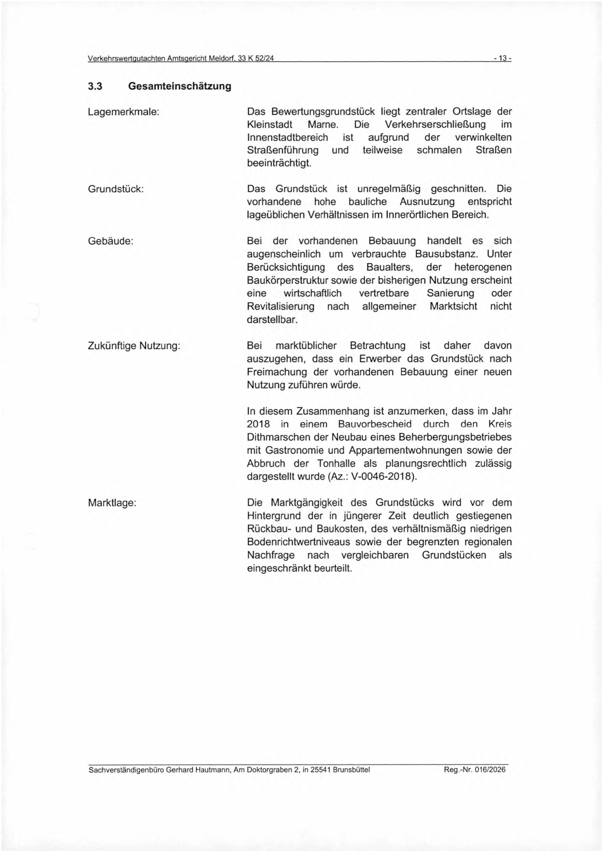 Foto 15 von 25 — Ehemalige Gaststätte (wirtschaftlich verbraucht) in Marne
