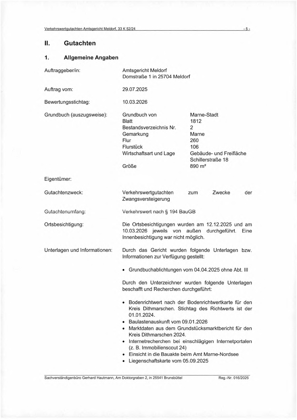 Foto 7 von 25 — Ehemalige Gaststätte (wirtschaftlich verbraucht) in Marne