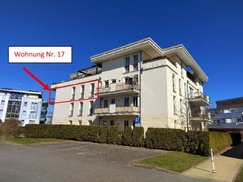 Foto 3 von 3 — 3-Zimmer-Wohnung und Tiefgaragenstellplatz in Börgerende