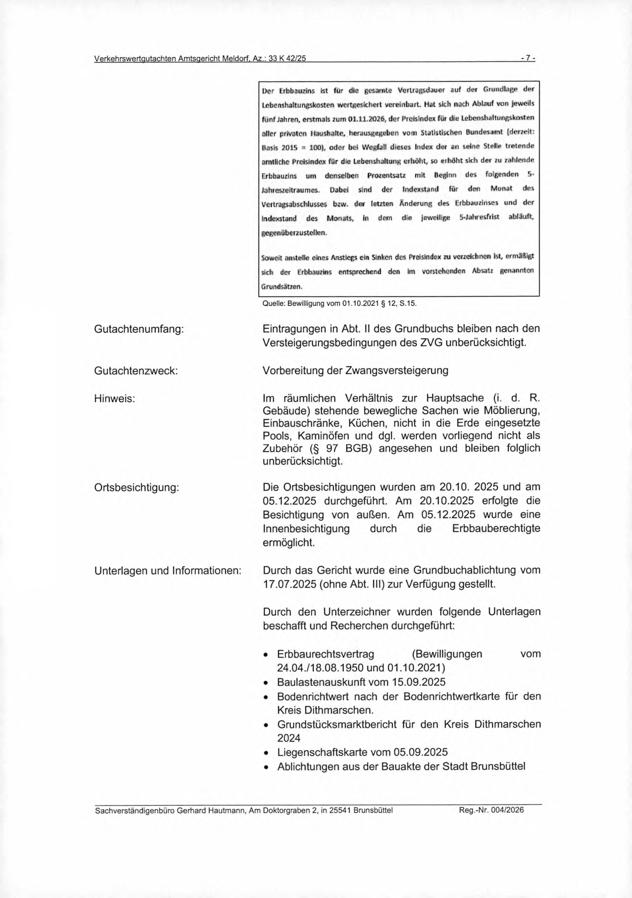 Foto 12 von 43 — Erbbaurecht, Einfamilienhaus in Brunsbüttel