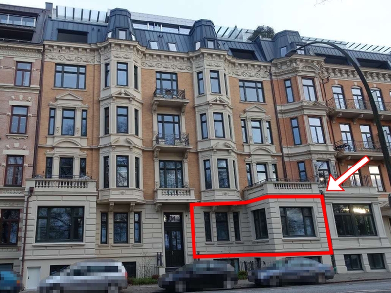 Foto 4 von 24 — Maisonettewohnung in Hamburg-Uhlenhorst