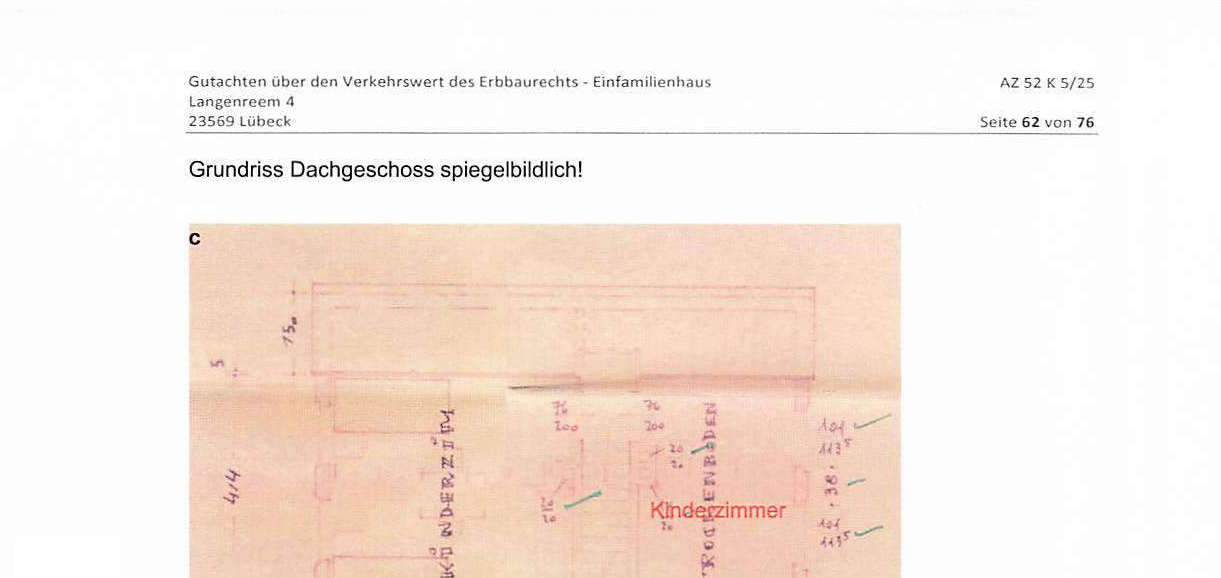 Foto 17 von 19 — Erbbaurecht, Einfamilienhaus in Lübeck, Siems-Dänischburg