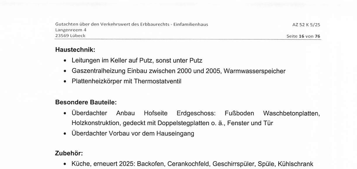 Foto 8 von 19 — Erbbaurecht, Einfamilienhaus in Lübeck, Siems-Dänischburg