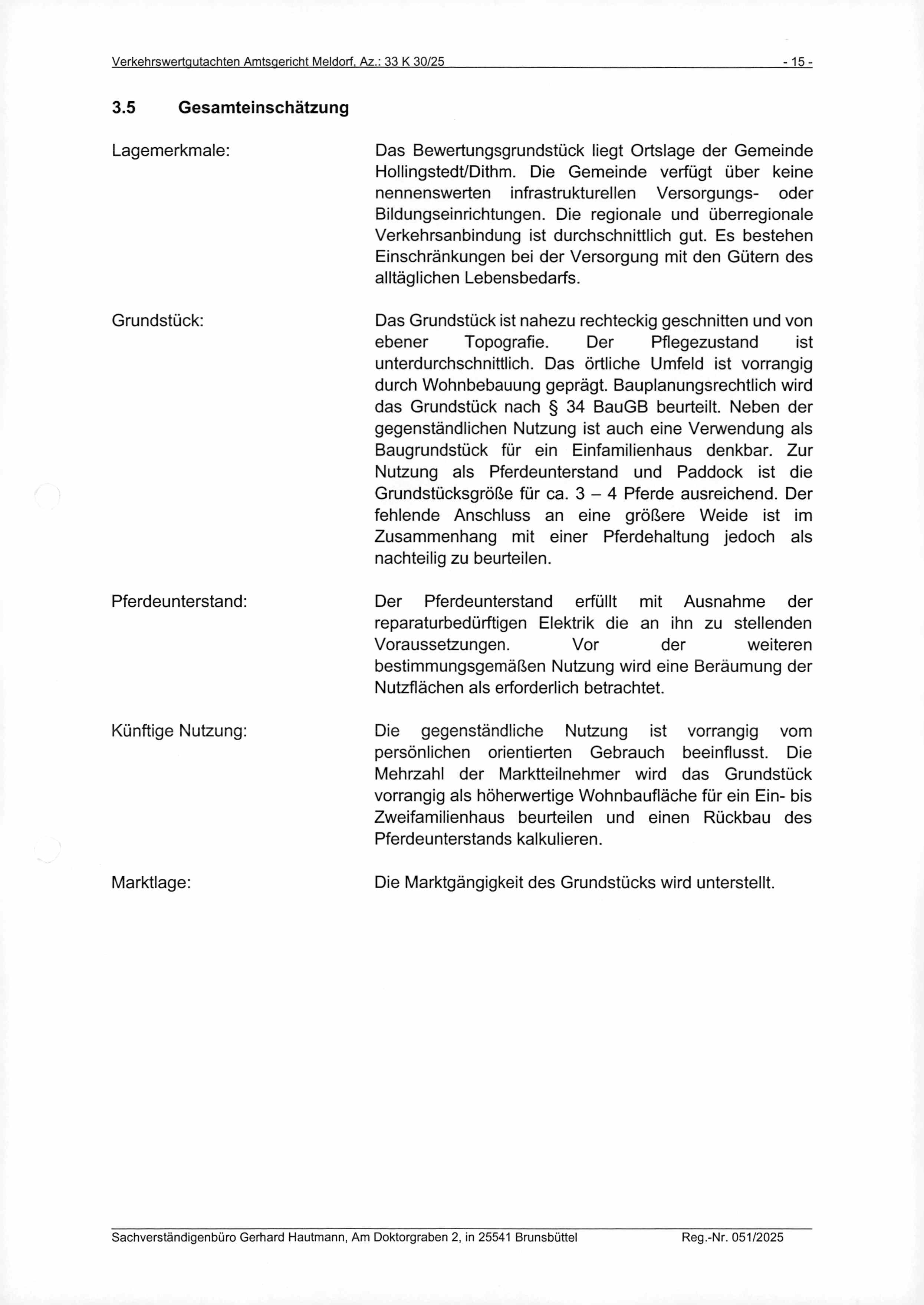 Foto 4 von 10 — Grundstück mit Pferdestall in Hollingstedt