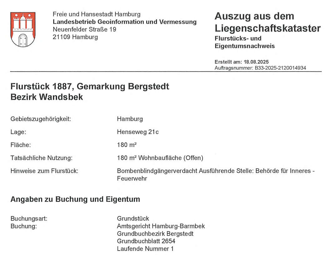 Foto 32 von 46 — Mittelreihenhaus mit Garage in Hamburg - Bergstedt