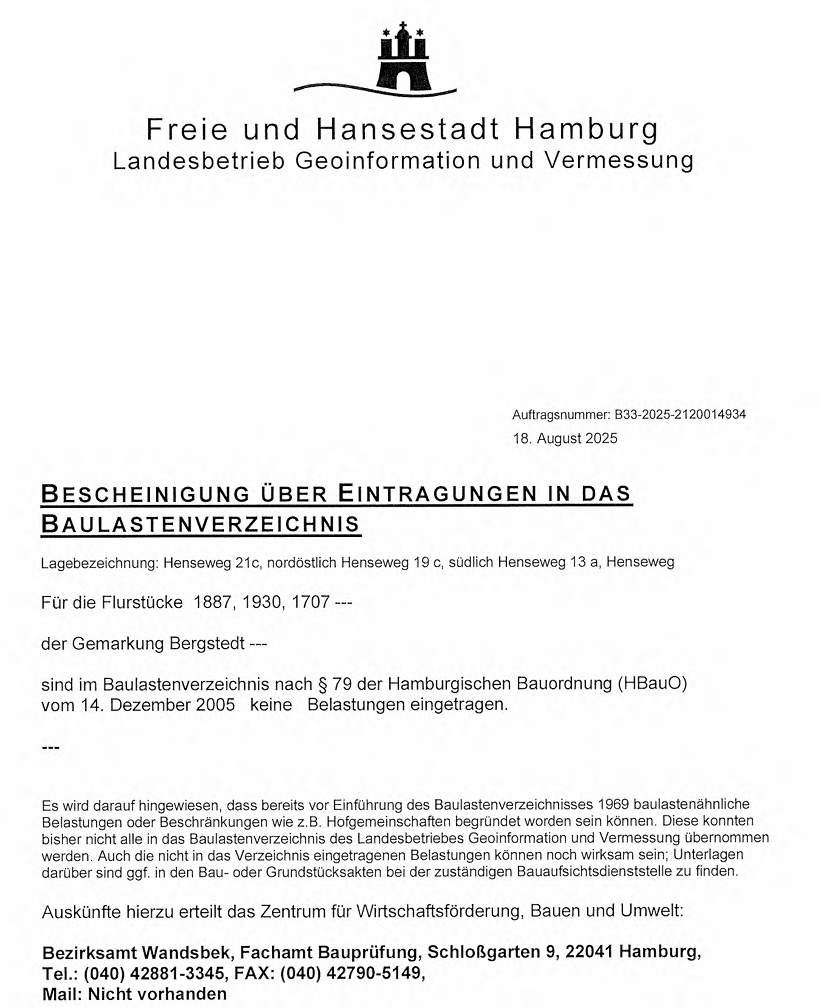 Foto 42 von 46 — Mittelreihenhaus mit Garage in Hamburg - Bergstedt