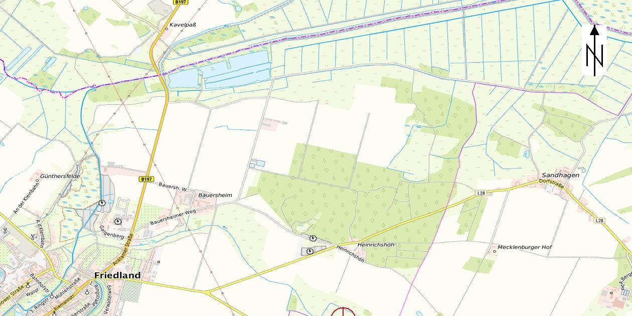 Foto 3 von 10 — Unbebautes Grundstück, Grünland in Friedland